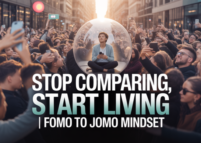 Stop Comparing, Start Living | FOMO to JOMO Mindset:
