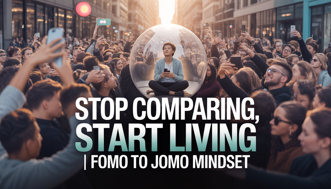 Stop Comparing, Start Living | FOMO to JOMO Mindset: