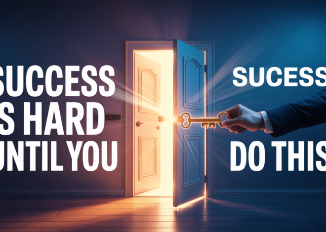 Success is Hard Until You Do This: