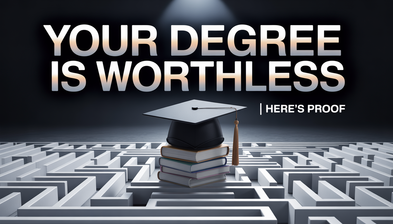 Your Degree Is Worthless | Here’s Proof:
